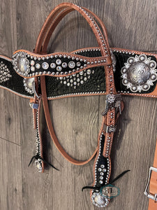 Cowboy headstall and Tripping breast collar #9131021693