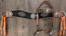 Load image into Gallery viewer, Cowboy headstall and Tripping breast collar #9131021693