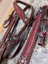 Load image into Gallery viewer, One ear headstall and Hollywood breast collar #9140215744