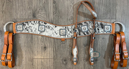 One ear headstall and Tripping breast collar #913105657