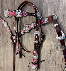 Cowboy headstall and Scalloped breast collar #913117319