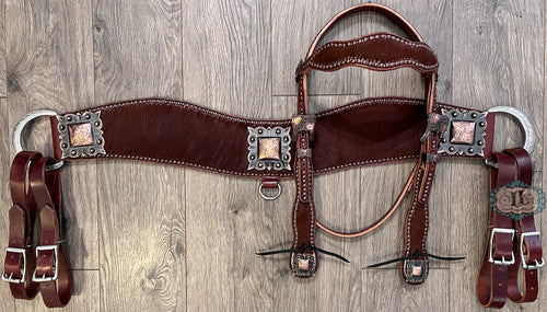 Cowboy headstall and Tripping breast collar #9131171027