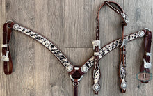 Load image into Gallery viewer, One ear headstall and Barrel racer breast collar #914117247