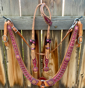 One ear headstall and Hollywood breast collar #914062922